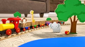 🎈Мультик для малышей - Учим названия Животных.