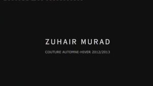 Показ женской коллекции Zuhair Murad осень-зима 2012-2013
