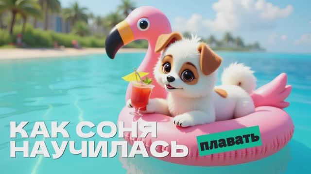 КАК СОНЯ УЧИЛАСЬ ПЛАВАТЬ