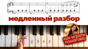 Время, вперед - Свиридов |та музыка из новостей| КАК ИГРАТЬ  на фортепиано