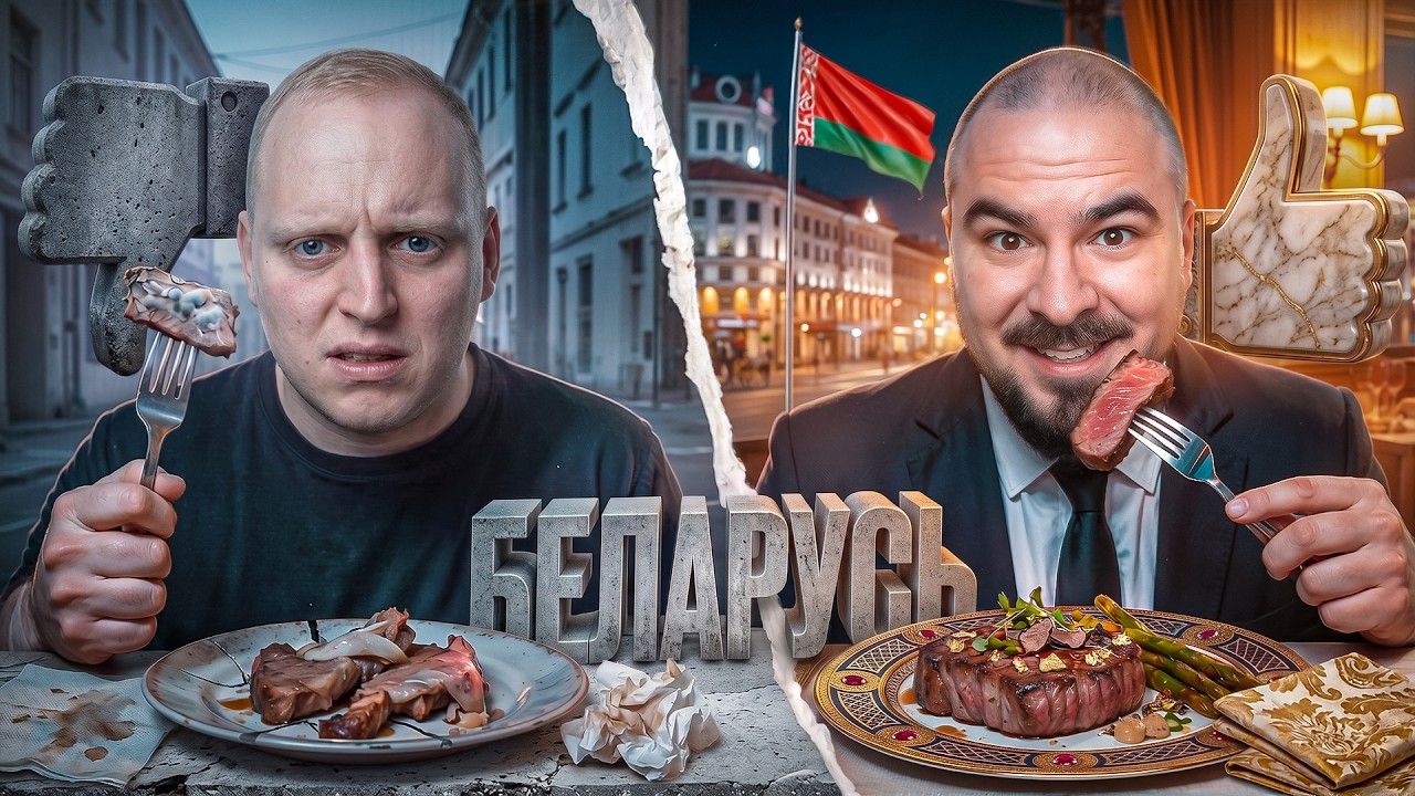 [Андрюша Прокофьев] ЛУЧШИЕ И ХУДШИЕ РЕСТОРАНЫ БЕЛАРУСИ! feat Паша Кольцов