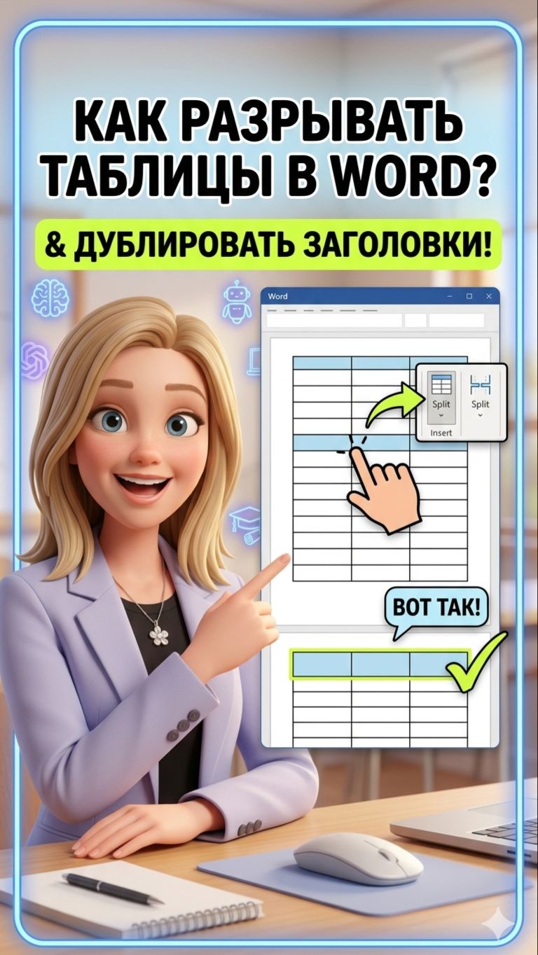 Как отредактировать таблицу в Word за минуту