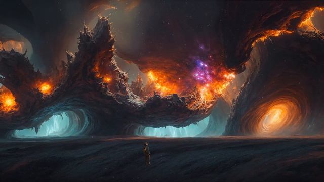 SERENITY - space ambient - calm dreamscape ambience with sci-fi visuals