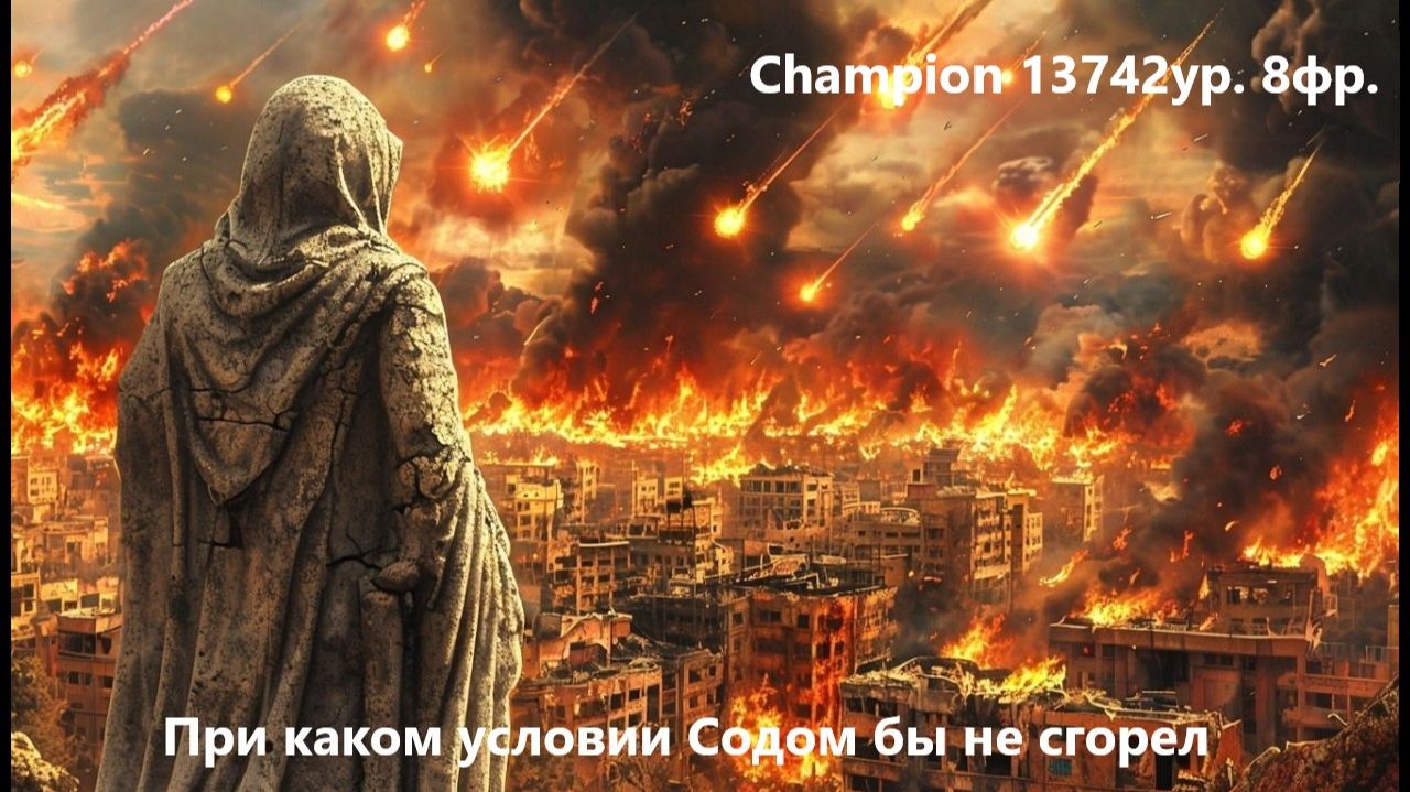 При каком условии Содом бы не сгорел