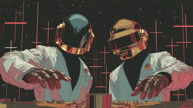 Daft Punk Orbit Night Mix 🌠⚡ ｜ Chillwave, Synthwave, Retro Funk, Nu Disco, Electronic Playlist