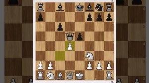 Шахматная ловушка с редким вторым ходом для КМС