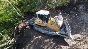 Liebherr 746 Dozer ile Orman Yolu Yapımı ｜ Bölüm 4