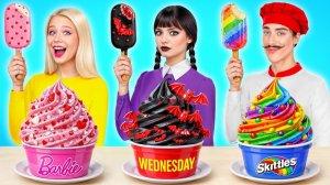 Кулинарный Челлендж# Уэнсдей Против Бабушки # Удивительные Кулинарные Лайфхаки от Bubba DO Challenge