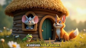 🎈Теремок. Русская народная сказка. 🐶🏠Мультфильм для детей.