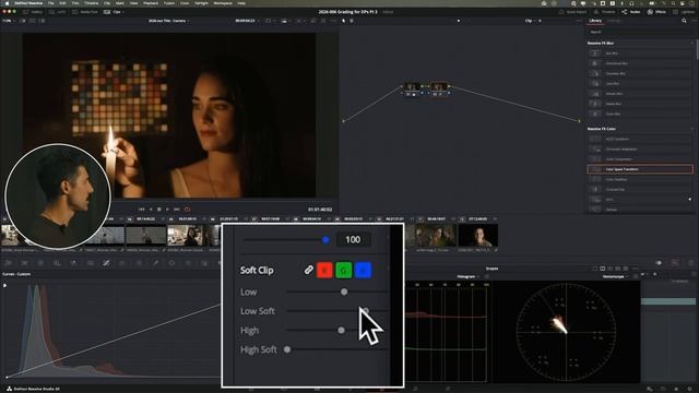 Насыщенность. Цветокоррекция для видеографов в Davinci Resolve | Часть 3