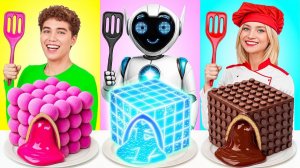 Кулинарный Челлендж# Я против Бабушки с Роботом # Эпичная Битва с Едой от Bubba DO Challenge