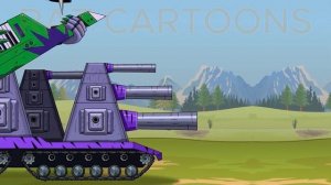 MEGA BOSS Missile Titan NUCLEAR vs The WORLD'S BEST Cartoon Tanks   Tank Cartoon Battle