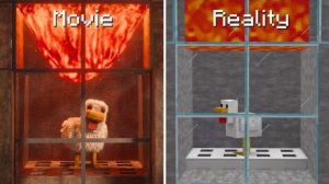 ПОВТОРЯЕМ КАДРЫ ИЗ ФИЛЬМА МАЙНКРАФТ В ИГРЕ! ЭТО ТАКИЕ ЭФФЕКТЫ Я НЕ ПОНЯЛ??