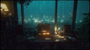 Idle Relay： Dark Ambient Music with Rain for Deep Studying [ 3 Hours ：： EP-001 ]