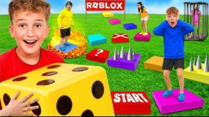 ГИГАНТСКАЯ НАСТОЛЬНАЯ ИГРА В РЕАЛЬНОЙ ЖИЗНИ!!