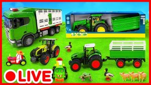 Трактор и автосервис для детей 🚗 Автомобили, Упаковщики и грузчики | Бауэрнхоф для детей