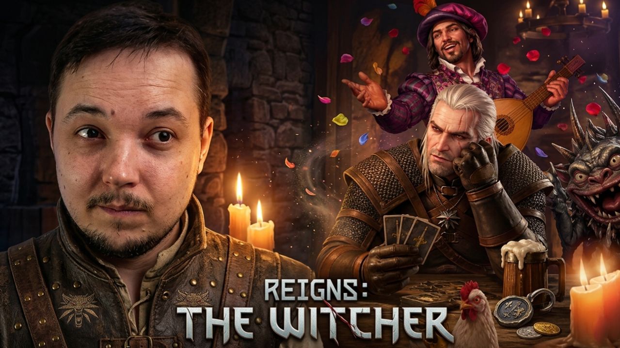 ЛЮТИК ПОДЖАРИЛ ГЕРАЛЬТА  Reigns: The Witcher