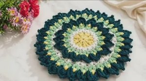 Салфетка крючком - Вязание крючком