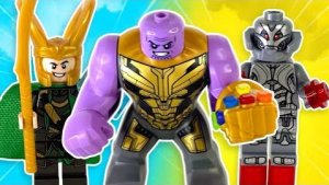 Я собрал всех злодеев из «Мстителей» из конструктора ЛЕГО...