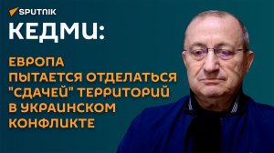 Кедми: Европа пытается отделаться «сдачей» территорий в украинском конфликте