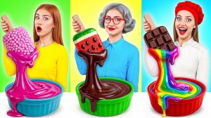 Кулинарный Челлендж# Я против Бабушки # Вкусные Рецепты с Едой от Bubba DO Challenge