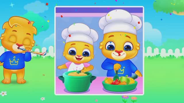 Детский развивающий мультфильм, видео, головоломка, пазлы.