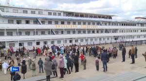 Өфөгә был миҙгелдәге беренсе күп палубалы теплоход килде