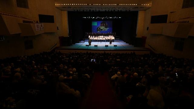 Поздравительное слово на концерте в честь 20-летия хора Мелодия