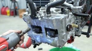 восстановление пробитого блока 2019 Subaru STI _ Ep. 2