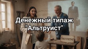 Психологический денежный типаж «Альтруист»