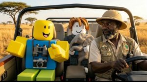 РОБЛОКС В РЕАЛЕ: ПУТЕШЕСТВИЕ В АФРИКУ! 🦒💥