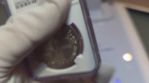 рубль 1798 СМ МБ в слабе NGC MS62