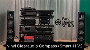 TEST 6.10 vinyl Clearaudio Compass+Smart-H V2