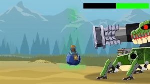 Rescue Optimus AeroJet From GODZILLA  Returning from the Dead SECRET - FUNNY  Cartoons about tanks
