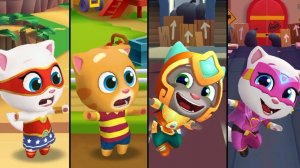 Говорящий Том бег за золотом, гонка на время, герои. Сборник. новая серия.Бегите, прыгайте и мчитесь