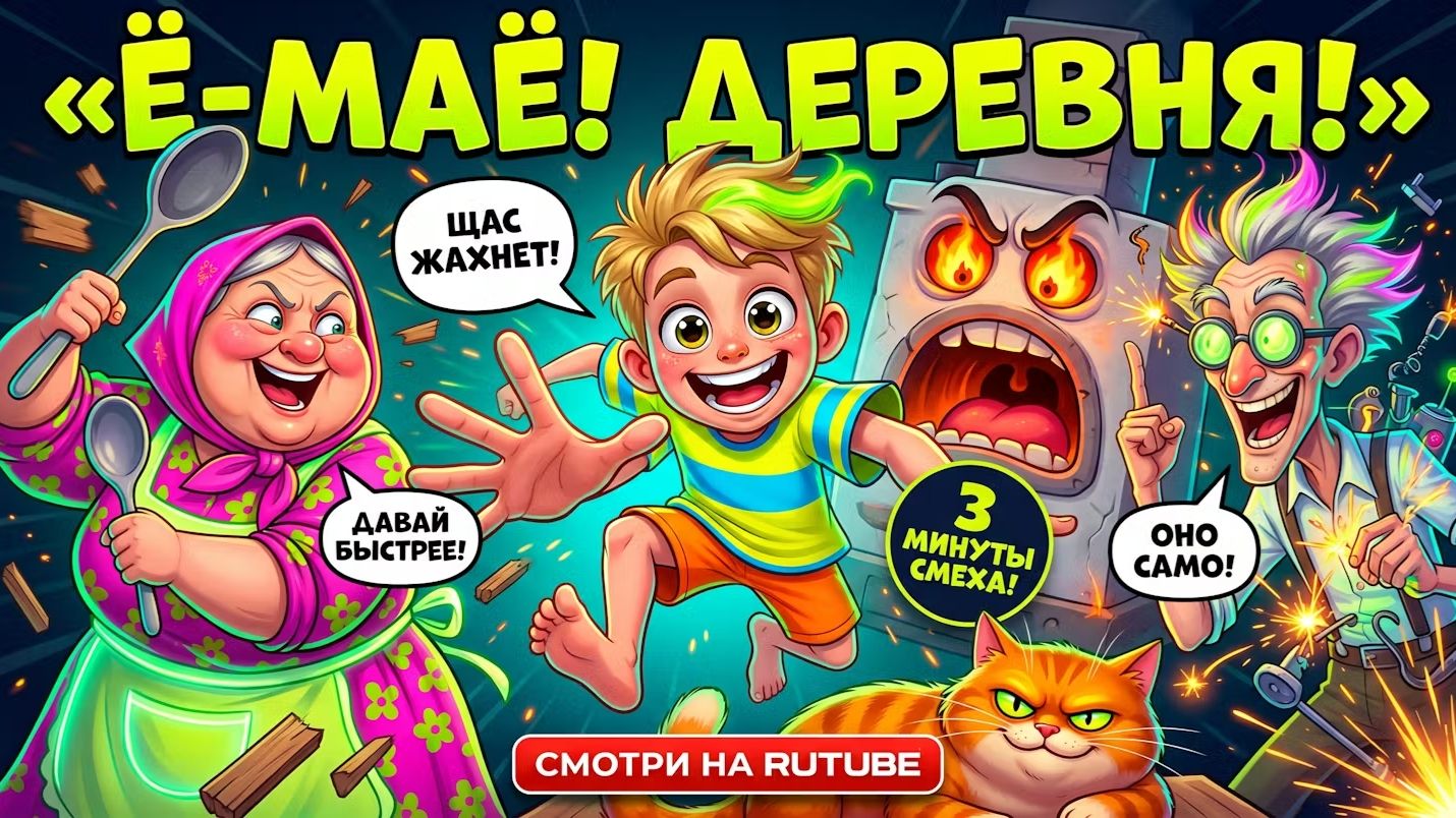 Серия 12 «Ё-МАЁ! Косилка сошла с ума»
