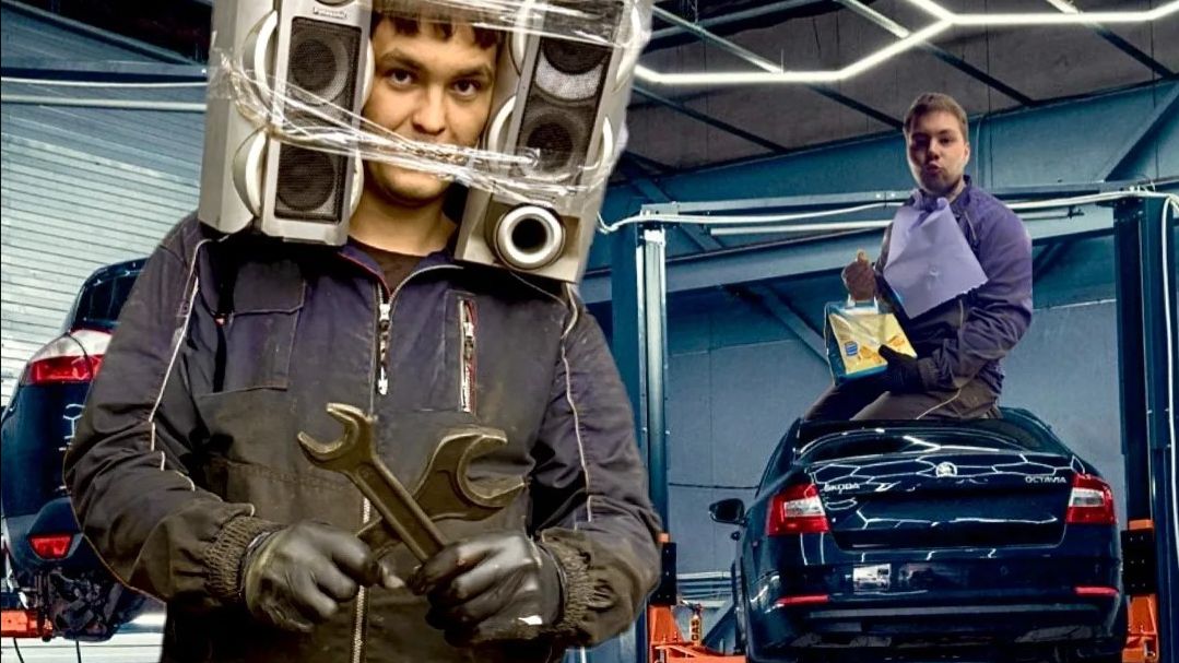 Биба и боба....изучают Японостроение.