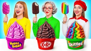 Кулинарный Челлендж# Я против Бабушки # Эпичные Кулинарные Лайфхаки от Bubba DO Challenge