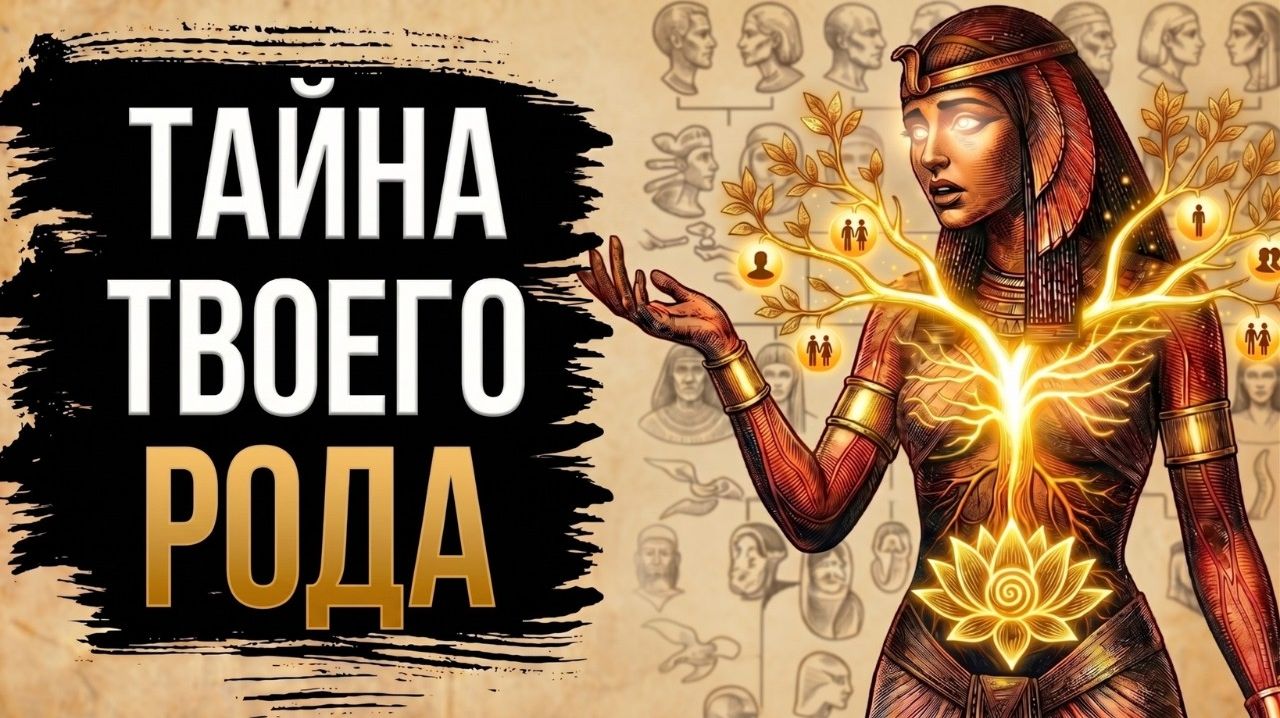 ПОЧЕМУ ТВОЁ ТЕЛО БОЛИТ И СТАРЕЕТ — Ответ хранит твой род 🙏