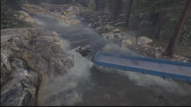 SnowRunner.Висконсин. Сложный режимиграю без модов. Руль. Logitech Driving Force GT