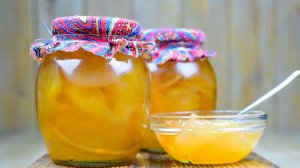 🍐 Варю даже зимой. Любимое грушевое варенье дольками в янтарном сиропе.