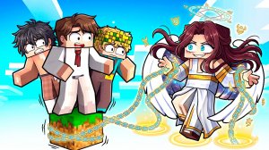 БОГИНЯ СДЕЛАЛА ЭТО С НАМИ?! 😱(Майнкрафт Один Блок 5)