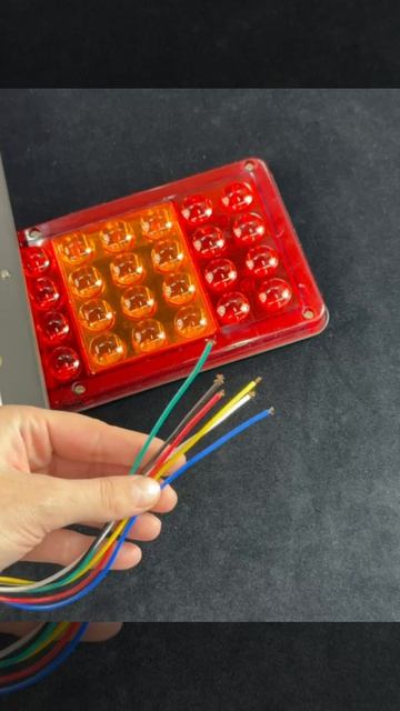 Фонарь задний грузовой 24 вольт 465x125 2 штуки STP-10