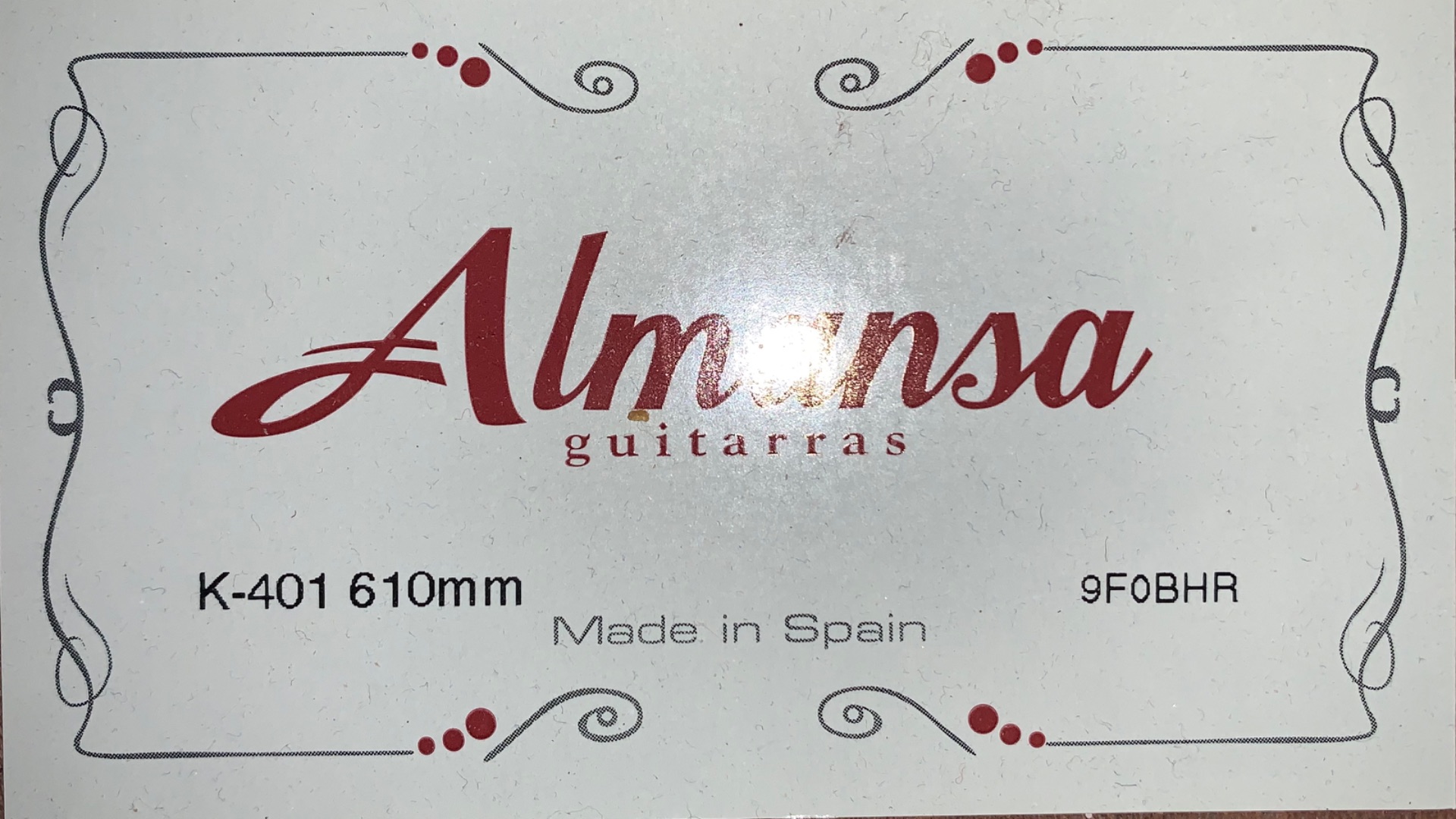 Гитара Almansa K-401 610мм размер 3/4 - Импровиз