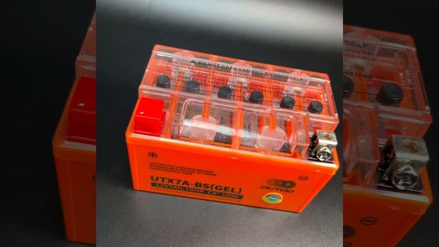 АКБ 12V 7А гелевый, на скутер 150 кубов (UTX7A-BS, 150х87х93) Outdo