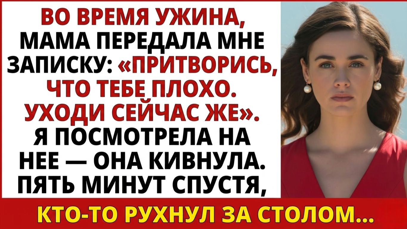 Истории из жизни | За ужином мама передала мне записку | Аудио рассказы | Жизненные истории