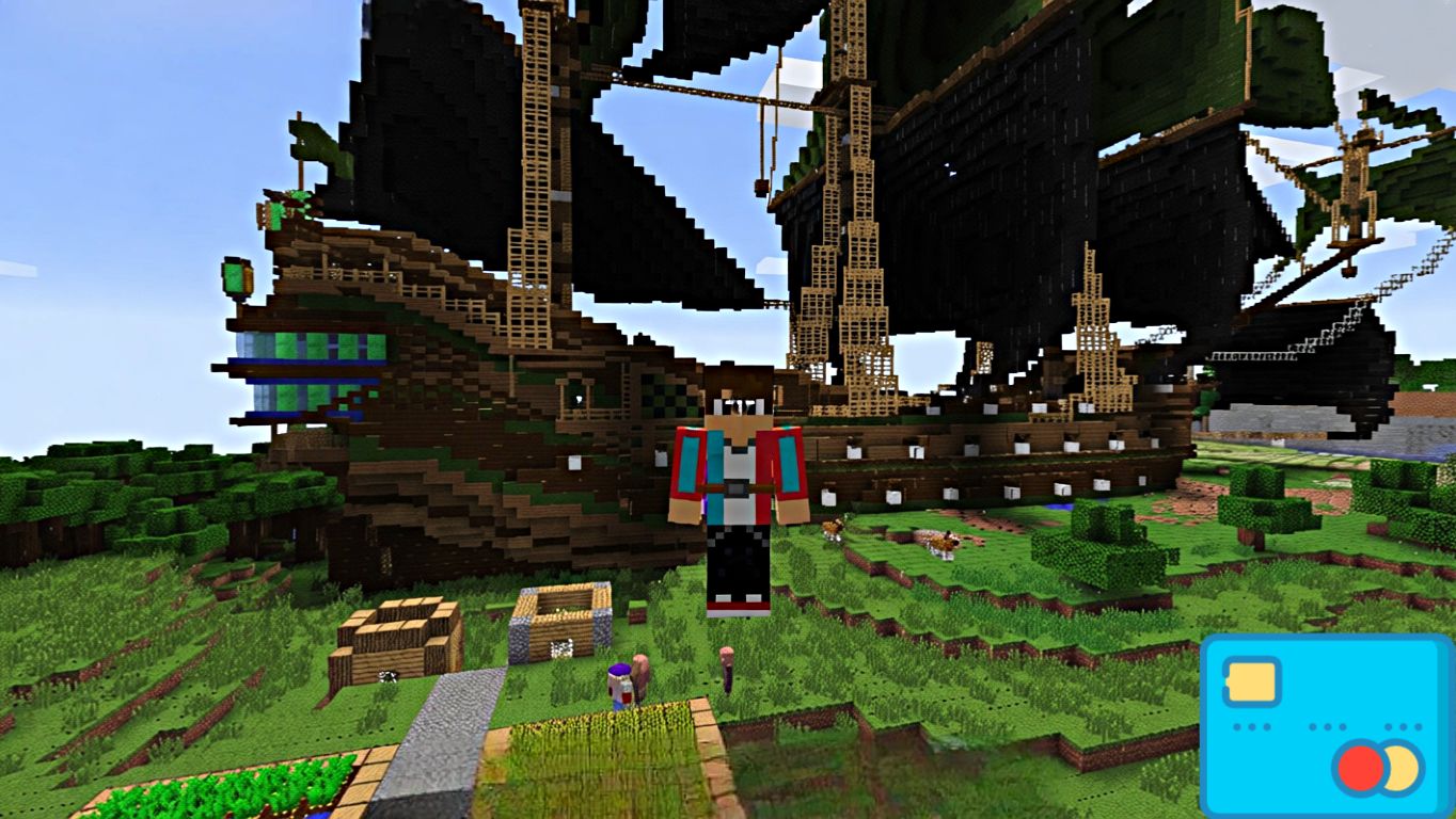 карабаль, деревня, майнкрафт, minecraft, мой карабаль