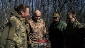 Игнат Прилепин и Григорий Тишин (тот самый «Санькя») воюют на Славянском направлении