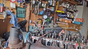 Д-37 или Д-144? (Собираю,  капиталю двигатель. Часть 5. Проверка КОМПРЕССИИ. Давления НЕТ,  СОВСЕМ?)