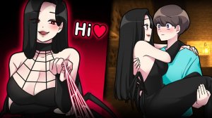 Паук и Стив Майнкрафт аниме